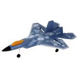 Avión Radiocontrol 4D-G7 con Luces Grande Azul