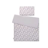 Juego de Ropa de Cuna My Sweet Baby 2 Piezas Hedgehogs Grey - imagen 3