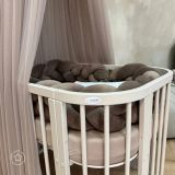 Dosel de techo de tul – Taupe