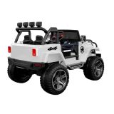 Coche WXE-1688 en el jardín, ideal para paseos al aire libre.