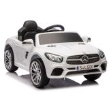Coche de Batería Mercedes SL500 Blanco S506