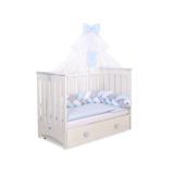 Red Mosquitera Chiffon Azul My Sweet Baby - Protección Total
