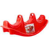 Columpio de tres plazas Rocker Snake en color rojo