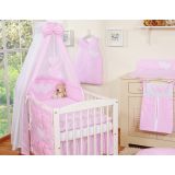 Juego de Cuna 5 Piezas My Sweet Baby con Dosel de Corazones - imagen 3
