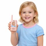 Walkie Talkies para Niños con Cámara y Grabación de Video Rosa