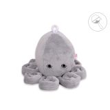 Octopus de peluche con sonajero My Sweet Baby - Gris