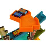 Pista Colorida para Coches, Tobogán de 6 Niveles