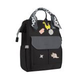 Bolsa de mamá Myla Negro Kikkaboo - Elegante y funcional - imagen 2