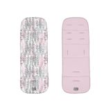 Funda para silla de paseo Leaves Rosa Kikkaboo - Comodidad y Estilo