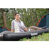 Colchón hinchable Bestway con reposacabezas y superficie aterciopelada