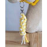 Correa para Caballito de Madera My Sweet Baby - Blanca Amarilla