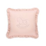 Decorative Pillow With Application - Powder Pink - imagen 3