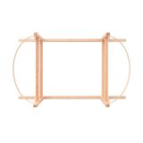 Portamoises Madera Balancin Liso E 46.5x86x48.5 Cm Natural - Cambrass - imagen 3