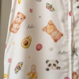 Saco de dormir CandyCute en uso, ideal para noches tranquilas