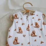 Saco de dormir con piernas 3-4 años 2,5 TOG Ositos – Blanco
