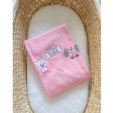 Manta de Forro Polar para Bebés - My Sweet Baby - Rosa