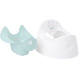 Orinal con Tapa Extraíble Hippo Menta Kikkaboo - Práctico y Seguro - imagen 2
