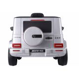 Coche Eléctrico para Bebé Lean Cars Mercedes G63 Plata