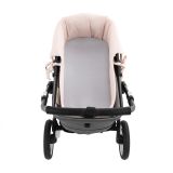 Cubrecapazo Cambrass Cloe rosa, detalle cremallera y sistema reversible