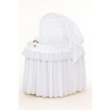 Cesta Moisés de Mimbre con Capota My Sweet Baby - Little Princess