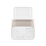 Calentador Doble de Biberones Kikkaboo 4 en 1 Beige