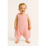 Saco de Dormir Muselina con Piernas My Sweet Baby - Rosa Pastel