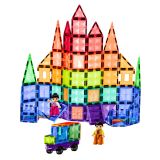 Set de 100 piezas magnéticas en plástico resistente.
