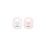 Set de 2 Baberos Rizo+Velour Bear with me Kikkaboo - imagen 3