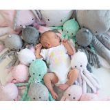 Octopus Tierno con Sonajero - My Sweet Baby - Rosa - imagen 2