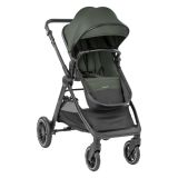Carrito de bebé 3en1 Kikkaboo Ava Verde Militar - imagen 3