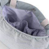 Bolso puericultura Cambrass Boho vichy, uso lista de nacimiento y maleta clínica