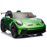 Coche de Paseo Porsche GT3 Verde Lean cars - Juguete Infantil