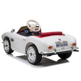 Coche Eléctrico Infantil BMW Retro Blanco