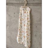 Saco de dormir de bambú 6-18 meses 0,5 TOG CandyCute – Blanco