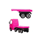 Camión Mercedes Scania Actros con Semirremolque Rosa HL358