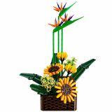 Bloques Construcción Floral en Maceta con 1608 Piezas - imagen 3