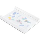 Colchoneta cambiadora suave Sensillo Platinium de 70 cm, ideal para cambiar pañales.