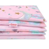 Juego de Ropa de Cuna My Sweet Baby 2 Piezas Moons Pink - imagen 2