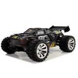 Coche Teledirigido Todo Terreno Amarillo y Marrón 1:18