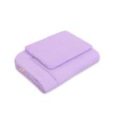 Juego de cuna 2 piezas My Sweet Baby para Bebés - Vichy Morado