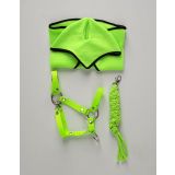 Set de Caballo de Madera My Sweet Baby: Cabestro A3 + Cuerda Neon - imagen 2