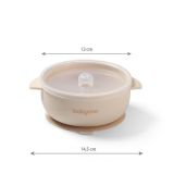 Bol de silicona con ventosa y tapa Babyono para bebés - imagen 3