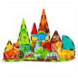 Bloques de construcción magnéticos Lean toys en diversas formas.