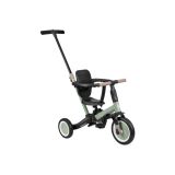 Triciclo 5en1 Kikkaboo Verde Militar - Diversión y Seguridad