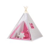 Tienda My Sweet Baby Tipi para Niños con Alfombra y Plumas Decorativas - imagen 3