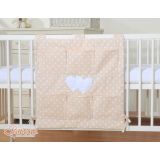 Organizador de Cuna My Sweet Baby con Corazones Colgantes - imagen 2