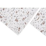 Set de Ropa de Cama Infantil 2 Piezas Cotton Forest Beige 100x135 – Algodón Suave - imagen 2
