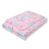 Juego de Ropa de Cuna My Sweet Baby 2 Piezas Moons Pink
