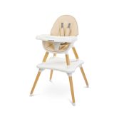 Silla Alta Tuva Beige Caretero - Estilo Escandinavo