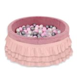 Piscina de Pelotas My Sweet Baby 200pcs - Rosa Pastel - imagen 2